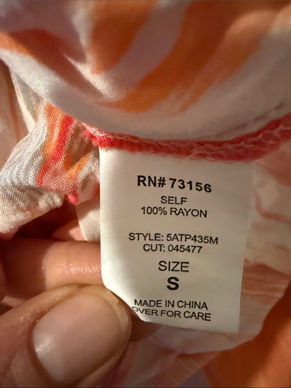Athleta Coral, Peach & Cream Strappy Maxi Dress - Picture 9 of 9